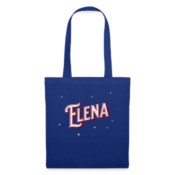 Elena name personalized - Tote Bag - royal blue - Front