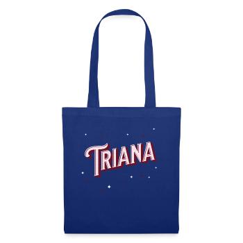 Triana names personalized - Tote Bag - royal blue - Front