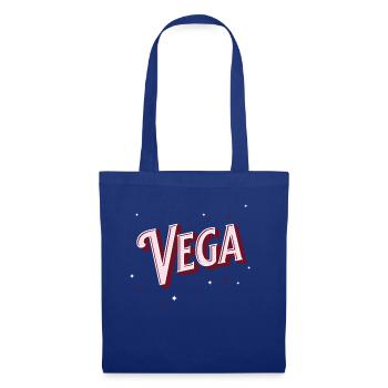 Vega nomme des noms personnalisés - Sac en tissu - bleu royal - Devant