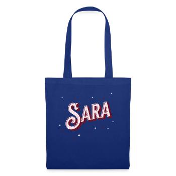 Sara name personalized - Tote Bag - royal blue - Front