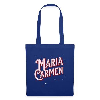 Maria Carmen name personalized - Tote Bag - royal blue - Front
