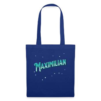 Maximilian name personalized - Tote Bag - royal blue - Front