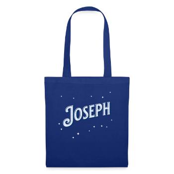 Joseph names personalized - Tote Bag - royal blue - Front