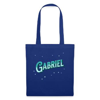 Gabriel name personalized - Tote Bag - royal blue - Front