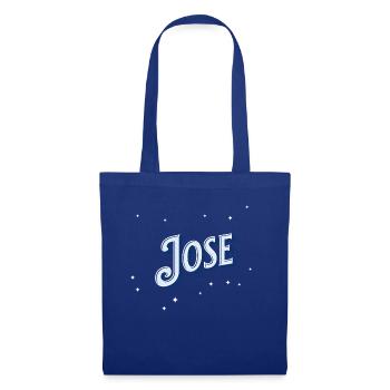 Jose Namen personalisiert - Stoffbeutel - Royalblau - Vorne