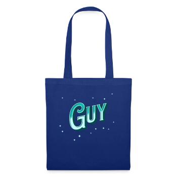 Guy Namen personalisiert - Stoffbeutel - Royalblau - Vorne