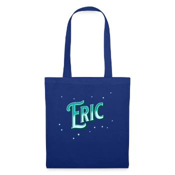 Eric nomme des noms personnalisés - Sac en tissu - bleu royal - Devant