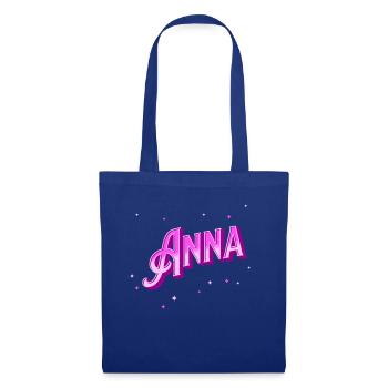 Anna name personalized - Tote Bag - royal blue - Front