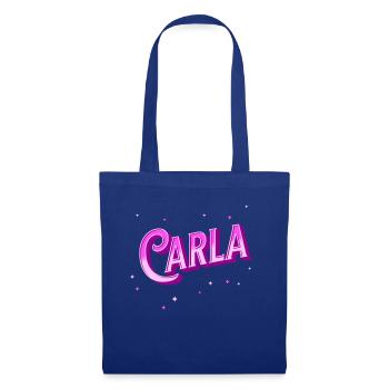 Carla's name personalized - Tote Bag - royal blue - Front