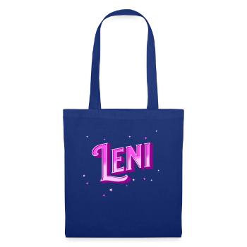 Leni's name personalized - Tote Bag - royal blue - Front