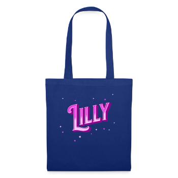 Lilly name personalized - Tote Bag - royal blue - Front