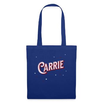 Carrie name personalized - Tote Bag - royal blue - Front