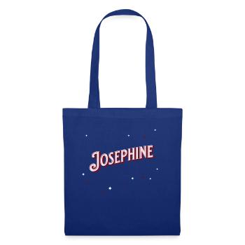 Josephine name personalized - Tote Bag - royal blue - Front