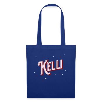 Personalized Kelli name - Tote Bag - royal blue - Front