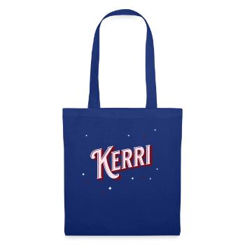 Kerri name personalized - Tote Bag - royal blue - Front