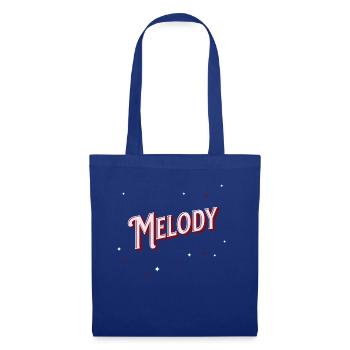 Melody name personalized - Tote Bag - royal blue - Front