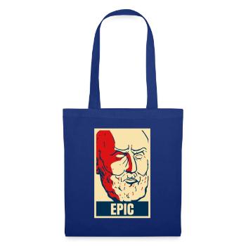 Stoic Epictetus quotes are epic. - Tote Bag - royal blue - Front