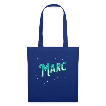 Marc name personalized - Tote Bag - royal blue - Front