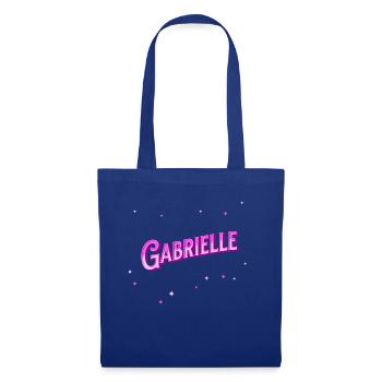 Gabrielle's name personalized - Tote Bag - royal blue - Front