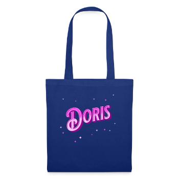 Le nom de Dori personnalisé - Sac en tissu - bleu royal - Devant