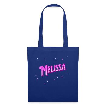 Melissa name personalized - Tote Bag - royal blue - Front