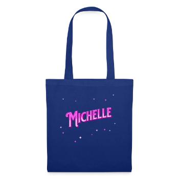 Michelle name personalized - Tote Bag - royal blue - Front