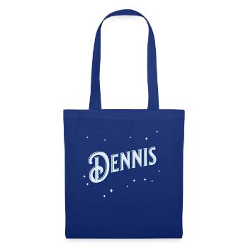 Dennis name personalized - Tote Bag - royal blue - Front