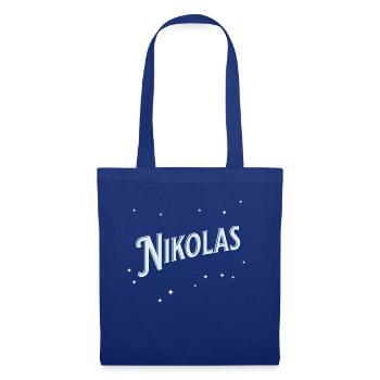 Nikola's name personalized - Tote Bag - royal blue - Front