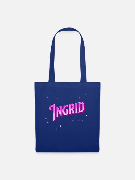 Ingrid Namen personalisiert - Mulepose - kongeblå