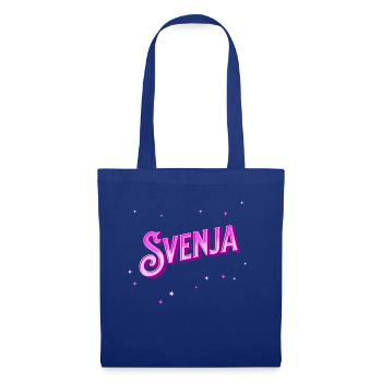 Svenja Namen personalisiert - Stoffbeutel - Royalblau - Vorne