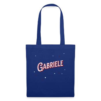Gabriele's name personalized - Tote Bag - royal blue - Front