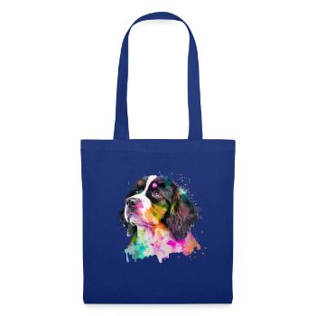 Cute little dog for dog lovers colorful - Tote Bag - royal blue - Front