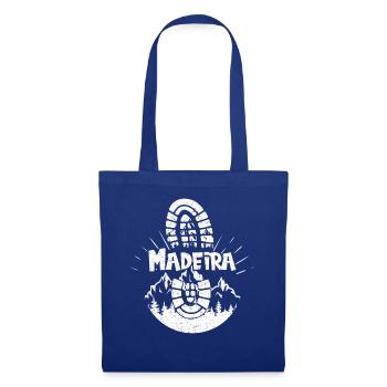 Randonnée en montagne à Madère - Sac en tissu - bleu royal - Devant
