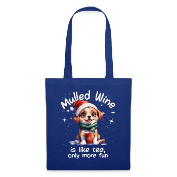 Christmas Market Funny Mulled Wine Drink Sayings - Tote Bag - royal blue - Front