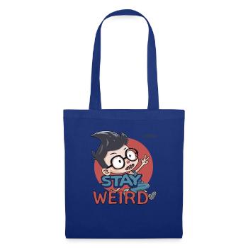 Stay strange, clever rascal - Tote Bag - royal blue - Front