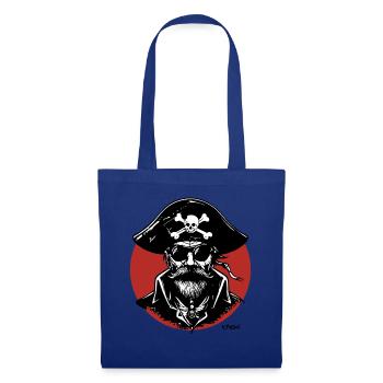 Cool Pirate - Tote Bag - royal blue - Front