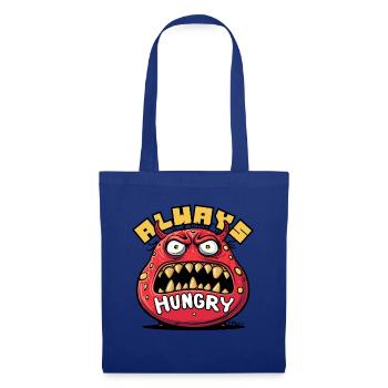 The Ever-Hungry Monster - Tote Bag - royal blue - Front