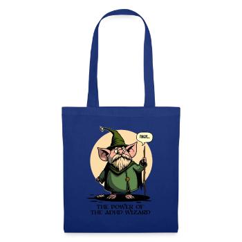 The Power of the ADHD Wizard - Tote Bag - royal blue - Front
