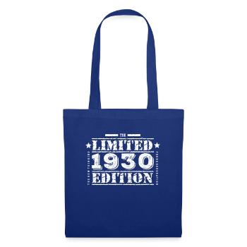 Anniversaire de l’édition limitée des années 1930 - Sac en tissu - bleu royal - Devant