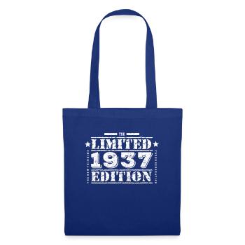 1937 Limited Edition Birthday - Tote Bag - royal blue - Front