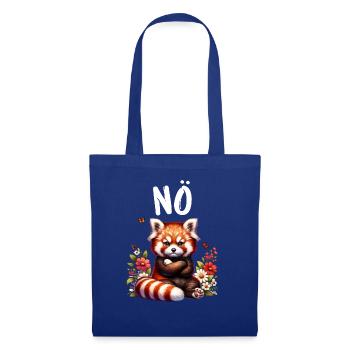 Red Panda Funny Saying Nope Fire Fox - Tote Bag - royal blue - Front