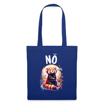 Red Panda Funny Saying Nope Fire Fox - Tote Bag - royal blue - Front