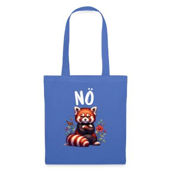 Panda roux Drôle de dicton Nope Renard de Feu - Sac en tissu - bleu pâle - Devant
