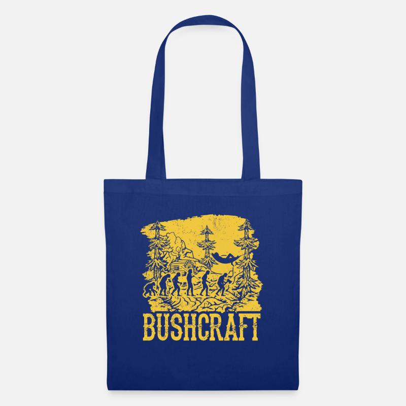Bushcraft Survival Hammocking Evolution - Tote Bag - royal blue