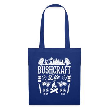 Bushcraft - Bushcraft Life - Stoffbeutel - Royalblau - Vorne