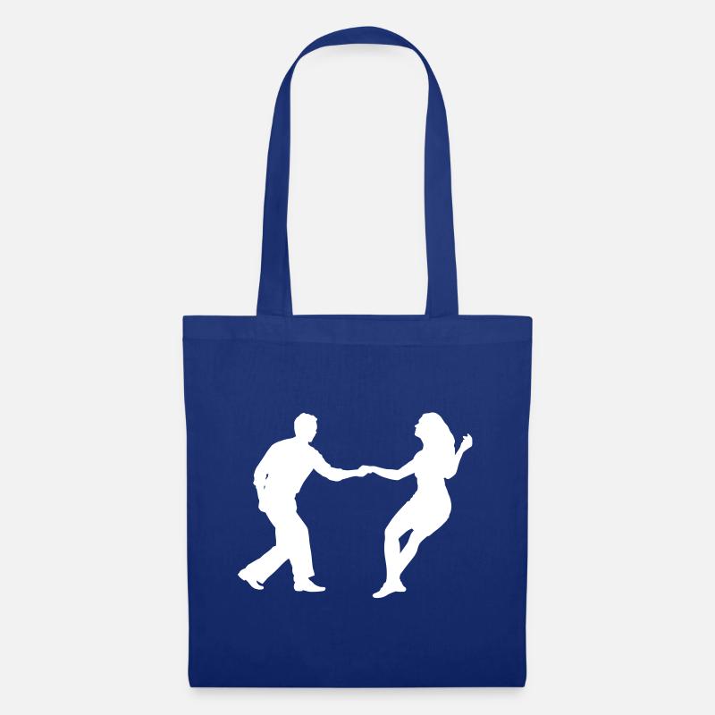 Swing-Tänzer - Stoffbeutel - Royalblau