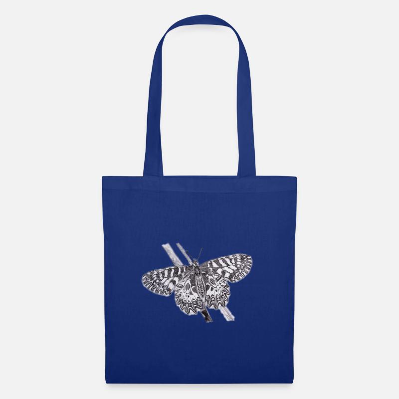 Osterluzeifalter - Schmetterling - Stoffbeutel - Royalblau
