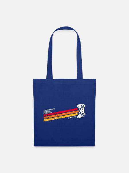 23F 0234 bk - Stoffbeutel - Royalblau