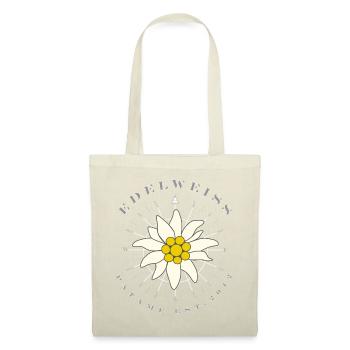 Edelweiss Windrose - Stoffbeutel - Natur - Vorne