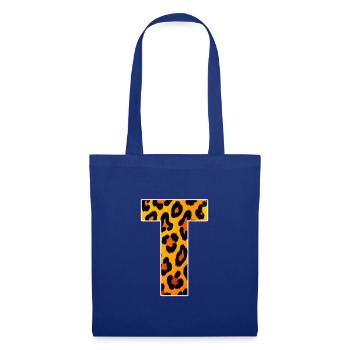 Leopard Gradient Firefur - Tote Bag - royal blue - Front